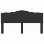 vidaXL Tête de lit Chêne noir 180 cm Bois d'ingénierie