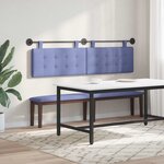 vidaXL Tête de lit suspendue Tissu