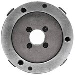 vidaXL Mandrin de tour auto-centrant à 4 mâchoires 100 mm Acier