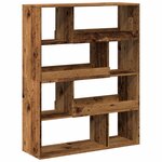 vidaXL Cloison de séparation vieux bois bois d'ingénierie