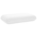 vidaXL Coussin de sommeil Uni Blanc 60 x 40 x 13 cm