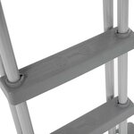 Bestway Ensemble de piscine Power Steel Rectangulaire 488x244x122 cm