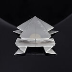 Pièce de monnaie en Argent 2 Dollars g 62.2 (2 oz) Millésime 2026 Folded Dreams PAPER FROG (PRÉCOMMANDE)
