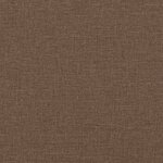 vidaXL Canapé 2 Pièces Marron 219 x 80 x 82 cm tissu
