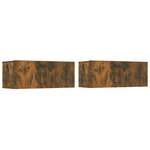 vidaXL Ensemble de meubles TV 5 Pièces Chêne fumé Bois d'ingénierie