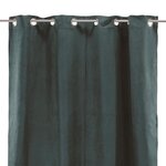 Rideau sueden 100% Polyester - Gris carbone - 140x250 cm