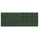 vidaXL Écran de balcon avec feuilles Vert foncé 400 x 150 cm