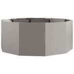 vidaXL Jardinière Rouillé 90 x 90 x 35 cm