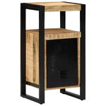 vidaXL Meuble de Salle de Bain Marron Bois de manguier massif