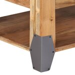 vidaXL Table basse 110x52x45 cm Bois d'acacia solide