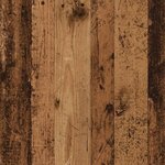 vidaXL Étagères murales 4 Pièces vieux bois 40x20x1 5cm bois d'ingénierie
