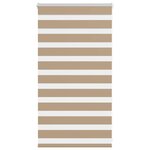 vidaXL Store zèbre marron sable largeur du tissu 75 9 cm polyester