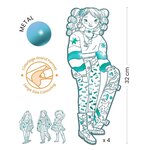 Djeco DJ09547 - Les Demoiselles Coloriage mode Angèle & ses amies
