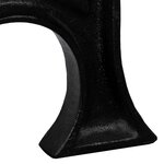 vidaXL Pied de banc 2 Pièces Base voûtée Cadre en A Fonte