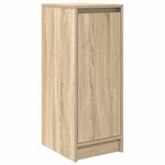 vidaXL Armoire à chaussures chêne sonoma 29 5x34x76 cm bois ingénierie