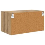 vidaXL Meuble mural Chêne artisanal 68 x 37 x 35 cm Bois d'ingénierie