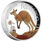 AUSTRALIAN KANGAROO 1 Once Argent Monnaie 1 Dollars Australia 2024