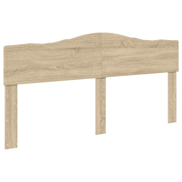 vidaXL Tête de lit Chêne Sonoma 200 cm Bois d'ingénierie