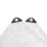 vidaXL Couverture végétale avec œillets 1x3 m PVC