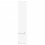 vidaXL Étagère murale blanc 96x12x64 cm bois d’ingénierie