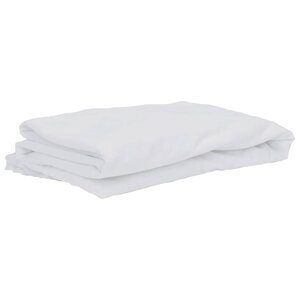 vidaXL Protège-matelas blanc 200x200 cm imperméable
