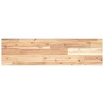 vidaXL Étagères flottantes 2 Pièces 100x20x2 cm acacia massif non traité