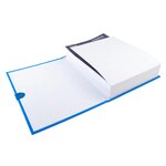 Chemise Dos Extensible Balacron Et Sangle Scratch. - Bleu - X 10 - Exacompta