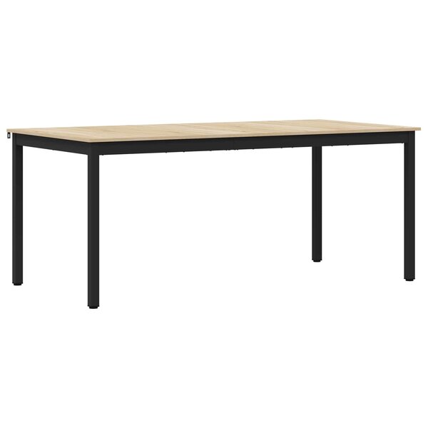 vidaXL Table de salle à manger / Table de repas Bois d'ingénierie