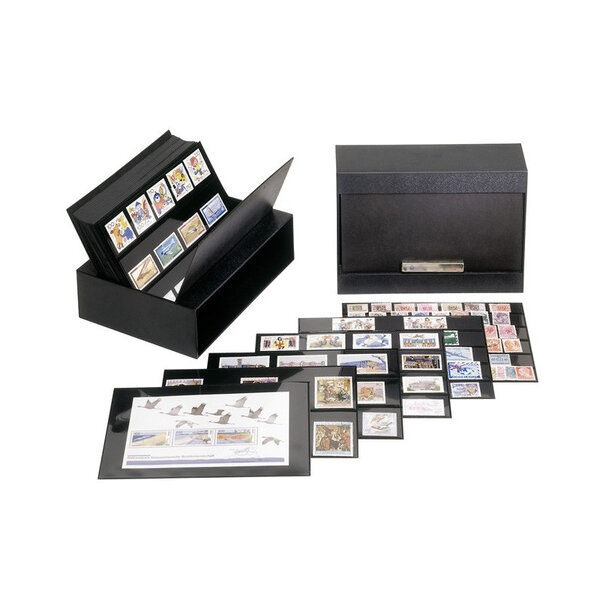 Boites de rangement pour cartes de classement 210 x 143 mm.