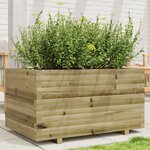 vidaXL Jardinière 90x60x49 5 cm bois de pin imprégné