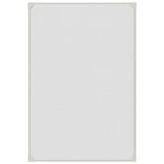 vidaXL Moustiquaire magnétique pour fenêtres blanc 80x120 cm