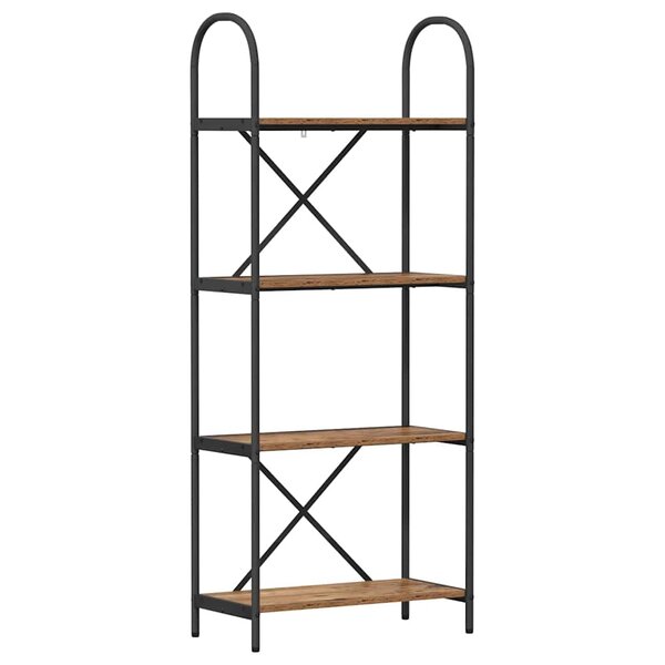 vidaXL Étagère Bois ancien 60 x 30 x 146 cm Bois d'ingénierie