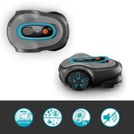 Tondeuse robot Smart SILENO max 1500 m² - DuoConnect - Bluetooth - Tonte des bordures