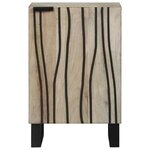 vidaXL Meuble de Lavabo de Salle de Bain Blanc 38 x 33 5 x 58 cm