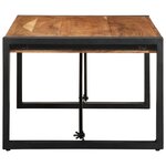 vidaXL Table basse 100x50x35 cm bois massif d'acacia
