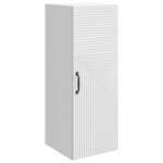 vidaXL Armoire Murale Blanc 33 x 34 5 x 90 cm Bois d'ingénierie