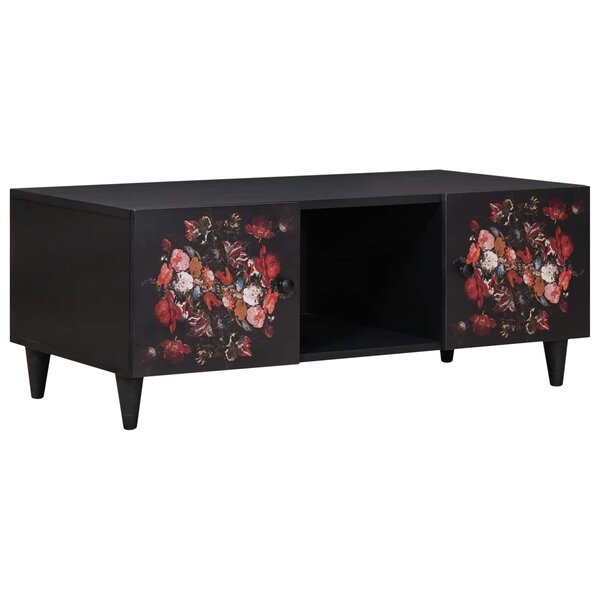 vidaXL Table basse Multicolore 100 x 54 x 40 cm Bois de mangue massif