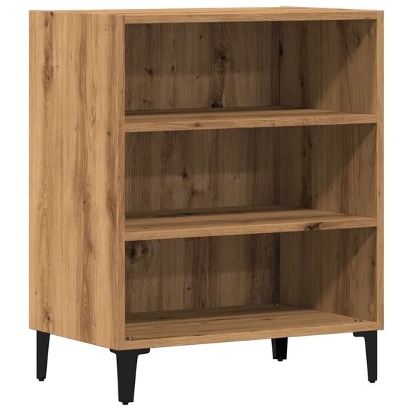 vidaXL Buffet chêne artisanal 57x35x70 cm bois d'ingénierie