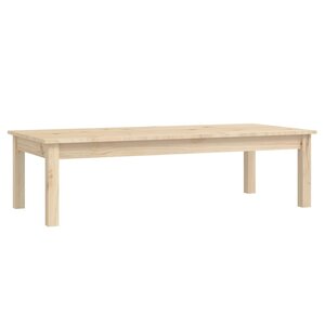 vidaXL Table basse 110x50x30 cm Bois massif de pin