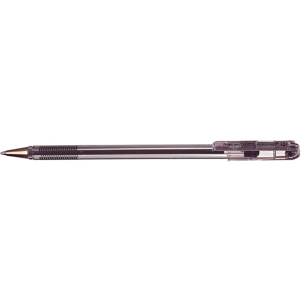 Stylo Bille SUPERB BK77M Pointe Moyenne Noir x 12 PENTEL