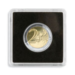 Capsules numismatiques carrées Quadrum 36mm. Paquet - 10 capsules