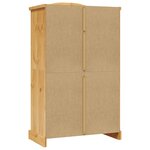 vidaXL Garde-robe avec 2 portes Gamme Corona pin mexicain
