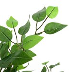 vidaXL Plante artificielle ficus 788 feuilles 120 cm vert