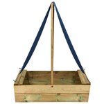 vidaXL Bac à sable avec toit 80x60x97 5 cm Bois de pin imprégné