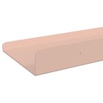 vidaXL Étagère flottante 4 pc Rose 80 x 9 x 2 5 cm Acier