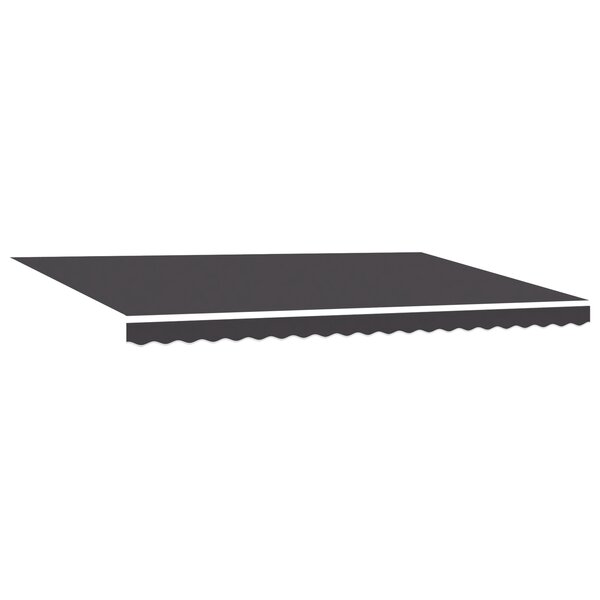 vidaXL Store Rétractable Automatique Anthracite 500x300 cm