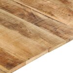 vidaXL Dessus de table bois de manguier solide 15-16 mm 140x60 cm