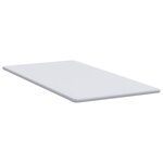 vidaXL Surmatelas en mousse à mémoire 120 x 200 cm Thick Doux Blanc