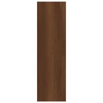 vidaXL Étagère murale Chêne marron 75x16x55 cm Bois d'ingénierie
