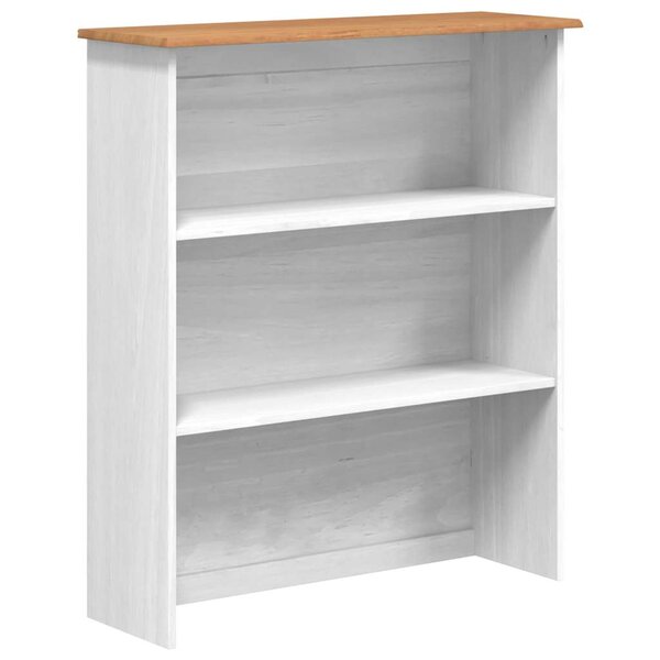 vidaXL Hutch ASKIM Blanc 91 x 30 x 104 cm Bois massif en pin
